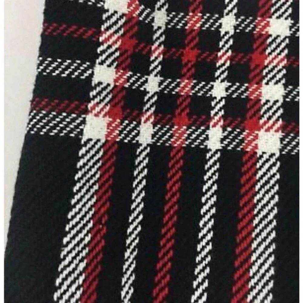 Red Black StripeTable Runner 14x72 table runner Home decor Kitchen Holiday